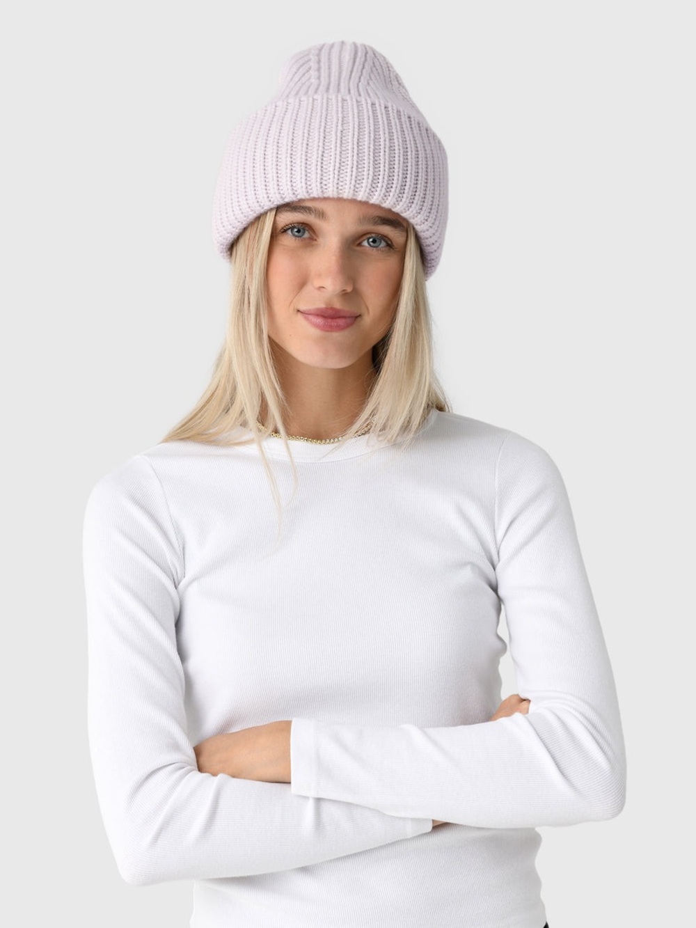 MVG Women's Angora Beanie LILAC